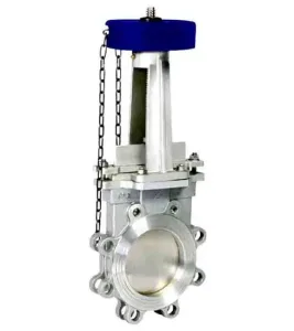Chainwheel-Operated-Knife-Gate-Valve