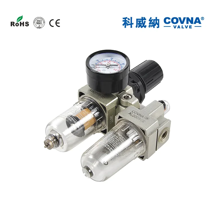 Covna Compact Pneumatic Solenoid Valve for Low-Flow Industrial Automation